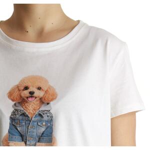 T-SHIRT STAMPA DOG VICOLO - Mad Fashion | img vers.300x/